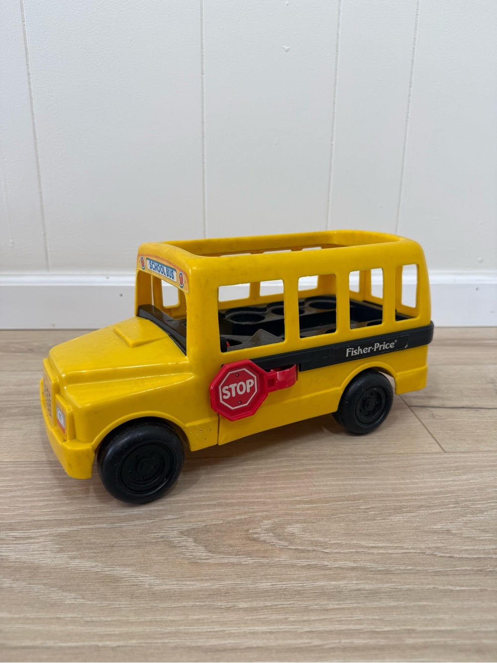 Fisher Price Little People Vintage 1991 School Bus #237